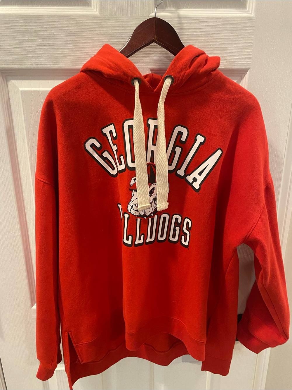 Rivalry Threads Georgia Bulldogs Red Hooded Sweatshirt - Extra Large